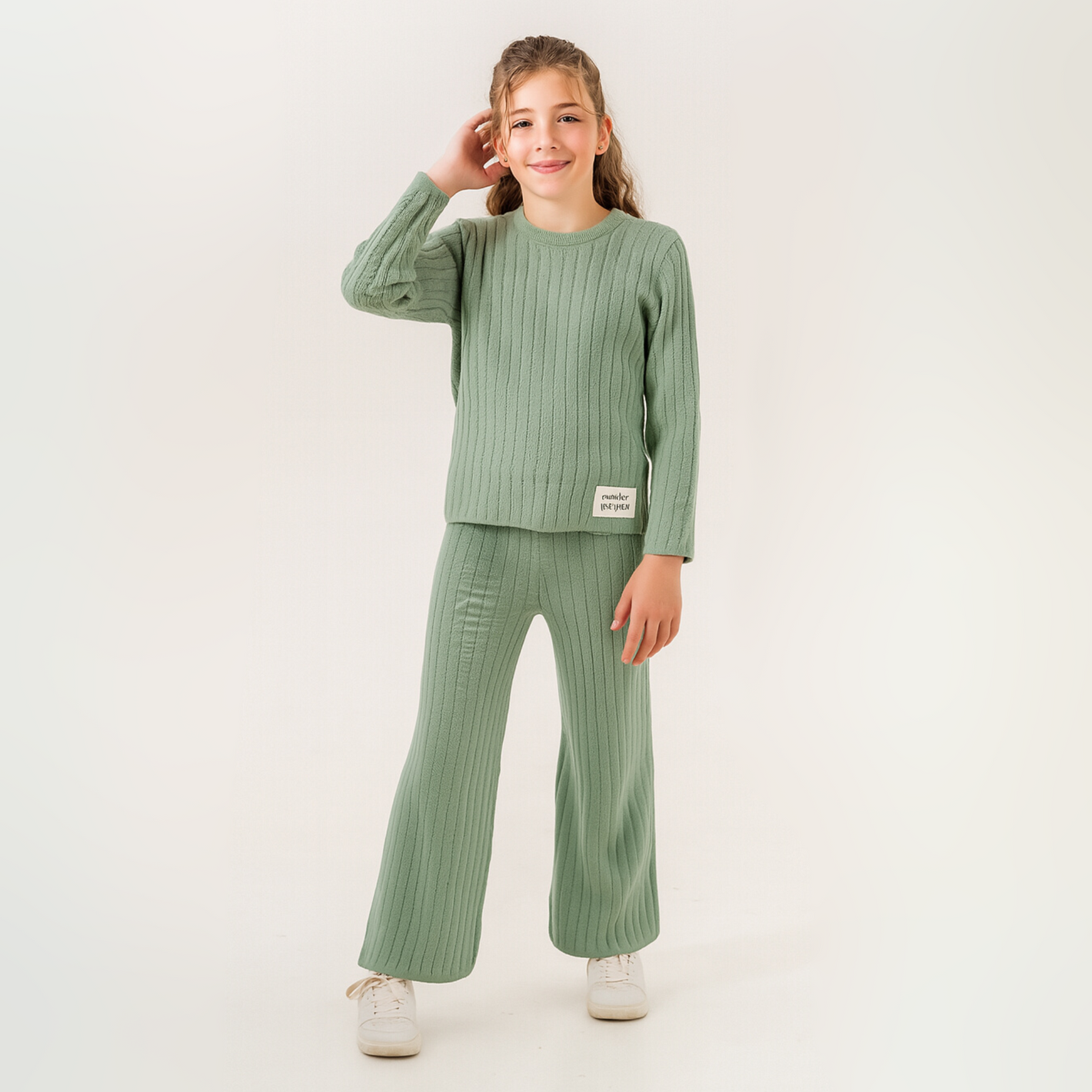 Lulu Luxury Girls Knit Set - Farnelli