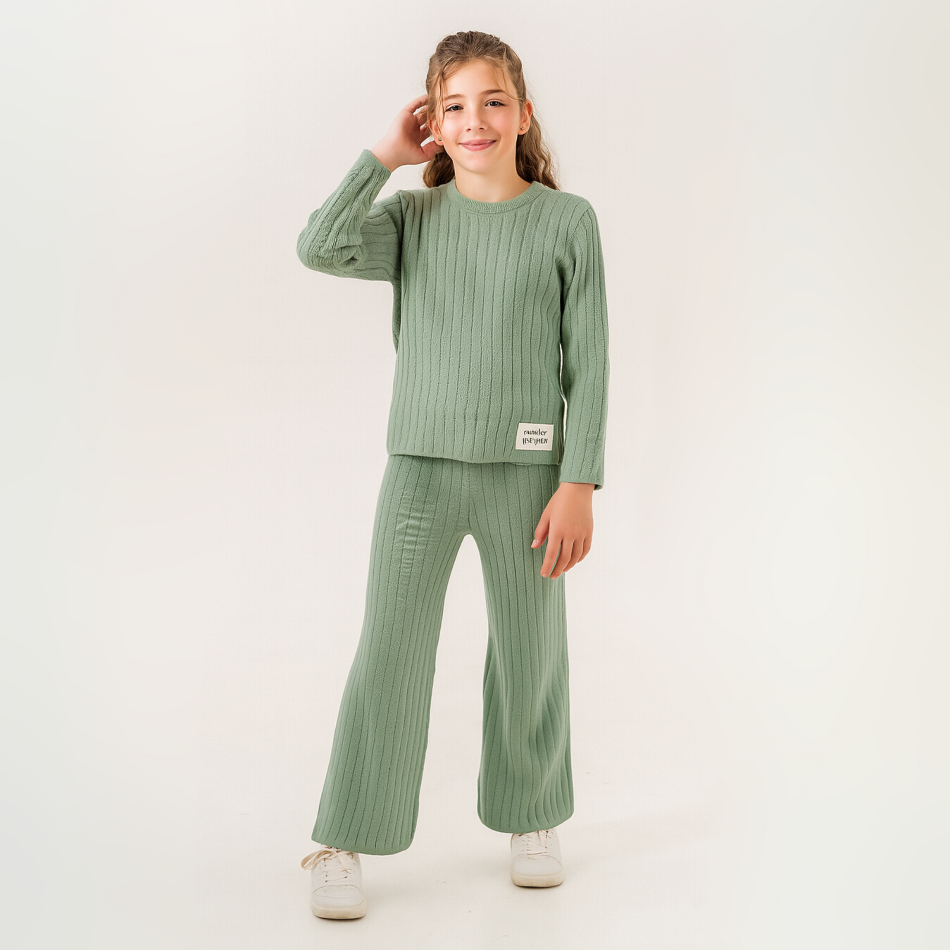 Lulu Luxury Girls Knit Set - Farnelli