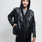 Ralph Men's Faux Leather Motorcycle Jacket