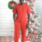 Men's Matching Family Christmas Pajamas – Red