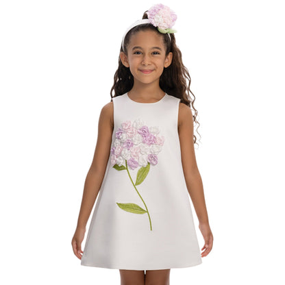 Floral Fashion Girls Dress-1