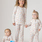 Rocketship Bamboo Pajamas for Kids – Two Piece Set
