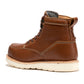 ROCKROOSTER Edgewood Men's 6 Inch Black Steel Toe Wedge Work Boots SAP610BK