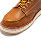 ROCKROOSTER Norwood Men's 6 inch Brown Soft Toe Wedge Work Boots SAP611