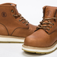 ROCKROOSTER Roberta Men's Wedge Work Boots, Safety Water Resistant Leather Boots, ASTM 2892 AP615