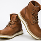 ROCKROOSTER Roberta Men's Wedge Work Boots, Safety Water Resistant Leather Boots, ASTM 2892 AP615