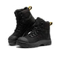 ROCKROOSTER Stowe Black 7 inch Composite Toe Leather Work Boots CP212BK
