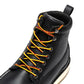 ROCKROOSTER Trinidad Men's 6 inch Black Steel Toe Wedge Work Boots SAP2301