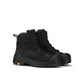 ROCKROOSTER Woodland Black 6 inch Composite Toe Leather Work Boots AK609