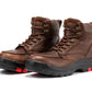 ROCKROOSTER  Zumbro 6 inch Wide Steel Toe, Waterproof Work Boots, Rubber Outsole, EH Protection, ASTM 2413, Work Boots AK372