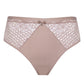 Samanta Rosalia Latte Sheer Mesh Tulle Lace Brief Panty-2