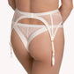 Lisca Rose Sheer Lace Garter Belt-1