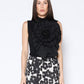 Gracia Fashion Women's Ruffle Flower Detail Tank Top