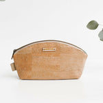Natural RULE BREAKER zippered pouch by Carry Courage, front view