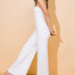 PERFECT SHINE TWILL JUMPSUIT