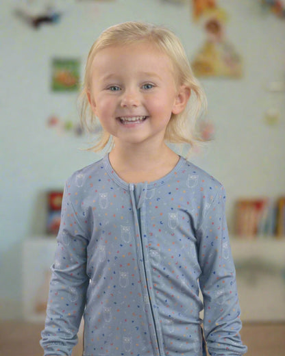 Sagittarius Zodiac Bamboo Baby Pajamas – Zipper Footie