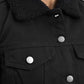 Samantha Women's Faux Shearling Twill Jacket