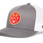 San Francisco Football Trucker Hat  |  Red SF X Snapback