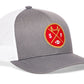 San Francisco Football Trucker Hat  |  Red SF X Snapback