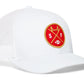 San Francisco Football Trucker Hat  |  Red SF X Snapback