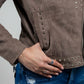 Sandy Women's Studded Faux Leather Moto Jacket