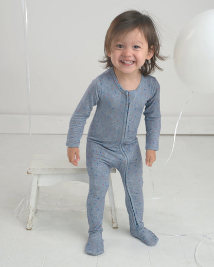 Scorpio Zodiac Bamboo Baby Pajamas – Zipper Footie