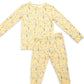 Sea Creatures Bamboo Pajamas for Kids – Two Piece Set