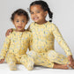 Sea Creatures Bamboo Pajamas for Kids – Two Piece Set