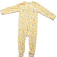 Sea Creatures Bamboo Baby Pajamas – Zipper Footie