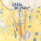 Sea Creatures Bamboo Baby Pajamas – Zipper Footie