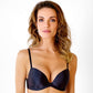 Rosme Invisible Seamless Molded Plunge Push-Up Bra-0