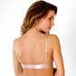 Rosme Invisible Seamless Molded Plunge Push-Up Bra-1