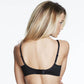 Dominique Mystique Black Seamless Minimizer Bra-1