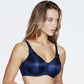 Dominique Mystique Blue Seamless Minimizer Bra-2
