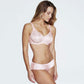 Dominique Mystique Pink Seamless Minimizer Bra-3