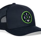 Seattle Football Trucker Hat  |  Navy Blue SEA X Snapback