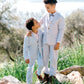 Organic Seersucker Suit Pant