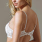 Lauma Pearly Shadow Semi Sheer Full Figure Polka Dot Lace Bra-3