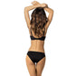Gorteks Pamela Black Semi-Sheer Half Padded Bra-4
