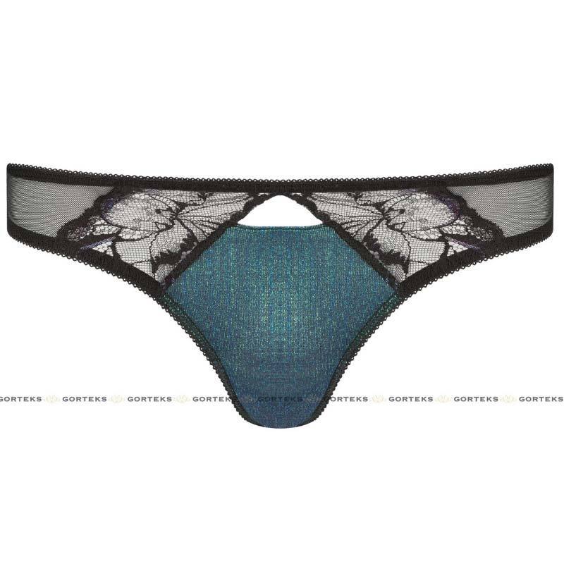 Gorteks Ariel Semi Sheer Lace Thong Panty-3