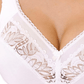 Semi-Sheer Lace Unpadded Wireless Bra Galla-1