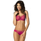 Gorteks Pamela Pink Semi Sheer Low Rise Bikini Panty-2