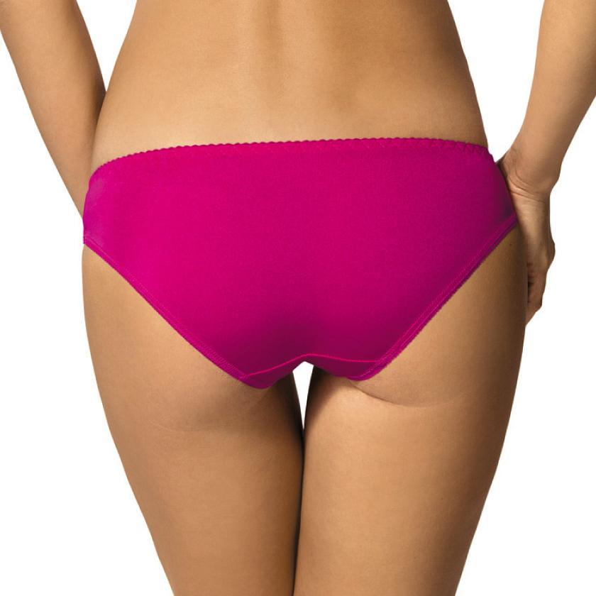 Gorteks Pamela Pink Semi Sheer Low Rise Bikini Panty-1