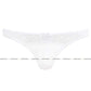 Gorteks Pamela White Semi Sheer Thong Panty