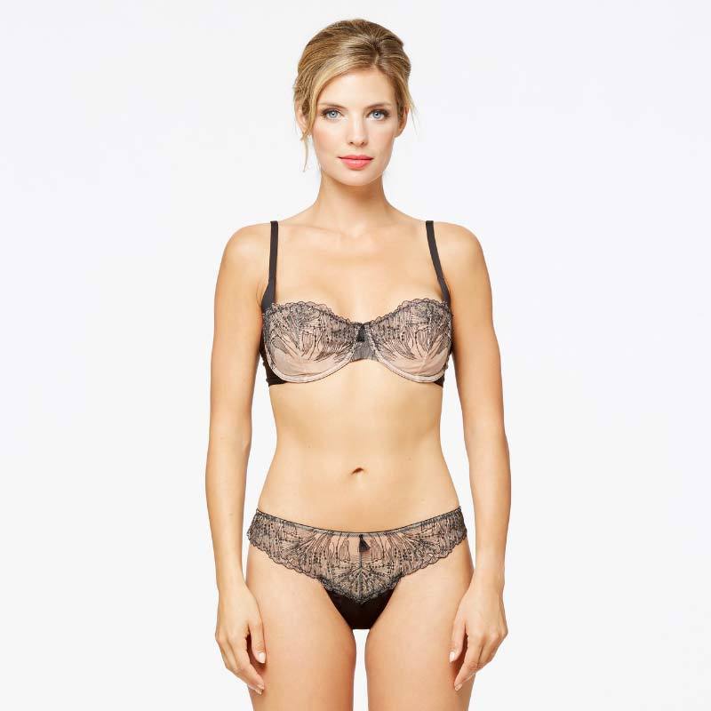 Sexy Double Mesh Balconette Bra Montelle Gatsby-4