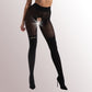 Amour Cat Girl Erotic Open Crotch Pantyhose 50DEN/30DEN Black