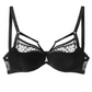 Caprice Revolution Semi-Sheer Strappy Cage Bra-4