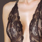 Sexy Sheer Lace Teddy Lavinia Midnight