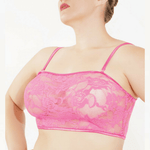 Sexy Sheer Lace Wireless Bralette Coquette-0