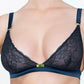 Addition Effrontee Sexy Sheer Triangle Bra-1